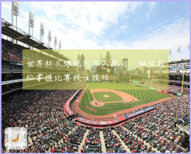 世界杯买球规则深入探讨，助你轻松掌握比赛投注技巧