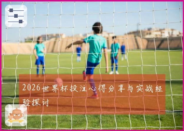 2026世界杯投注心得分享与实战经验探讨